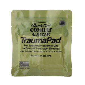 QuikClot® Combat Gauze TraumaPad