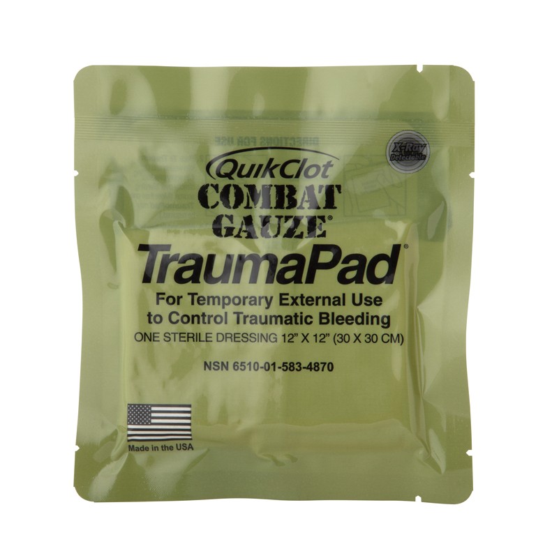 QuikClot® Combat Gauze TraumaPad