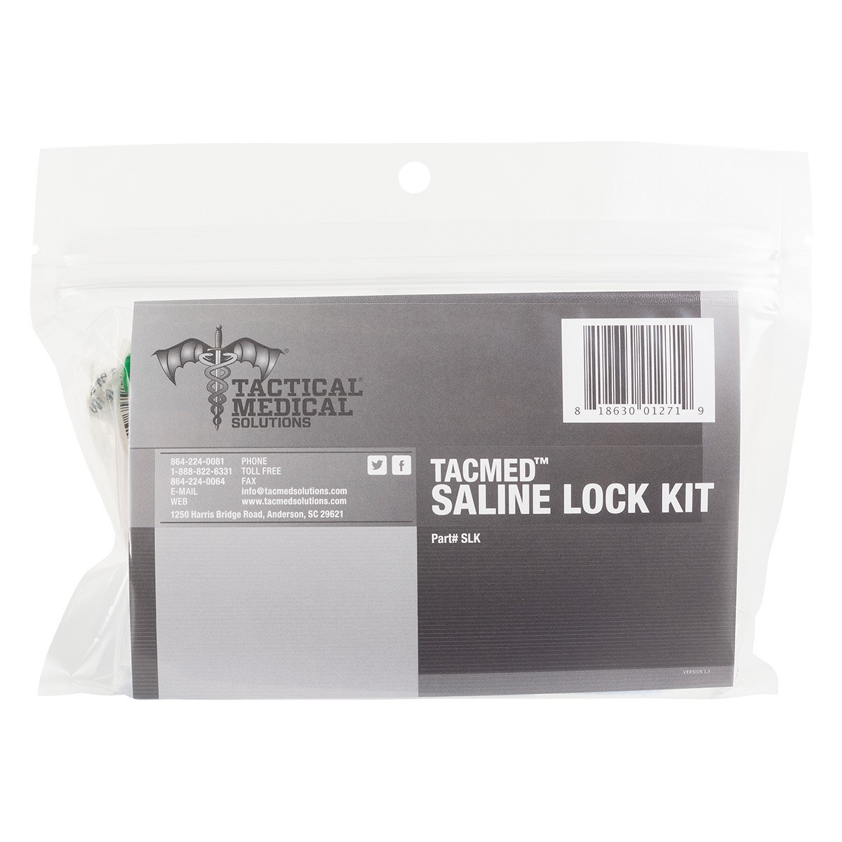 Kit de perfusion ''Saline Lock Kit''