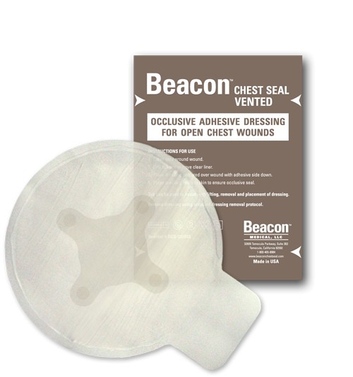 Pansement à valve Beacon Chest Seal 6" (15 cm) – FORMAT POCHE